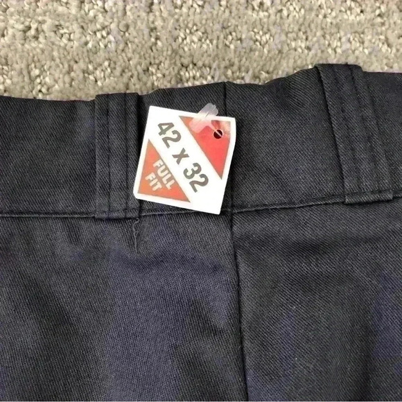 Sears Full Fit Twill Work Pants Gray Men 40X32 Extra room seat, thighs, and legs - Picture 7 of 12